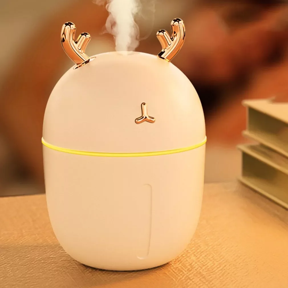 

Cute USB Humidifier Household Silent Aromatherapy Machine Large Capacity Bedroom Office Desk Humidifier