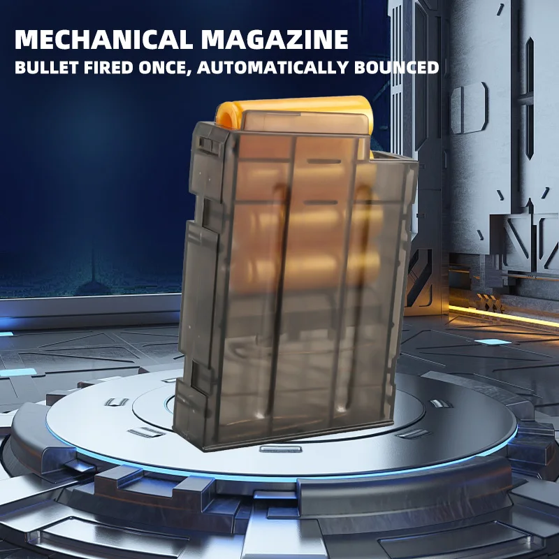 Штурмовая винтовка M416 HK416 с мягкими пулями в виде снайпера