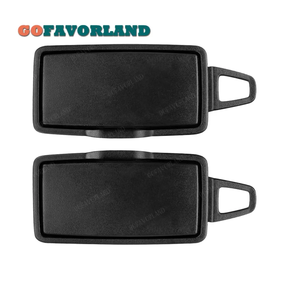 Черная пара левый правый солнцезащитный козырек косметическое зеркало для