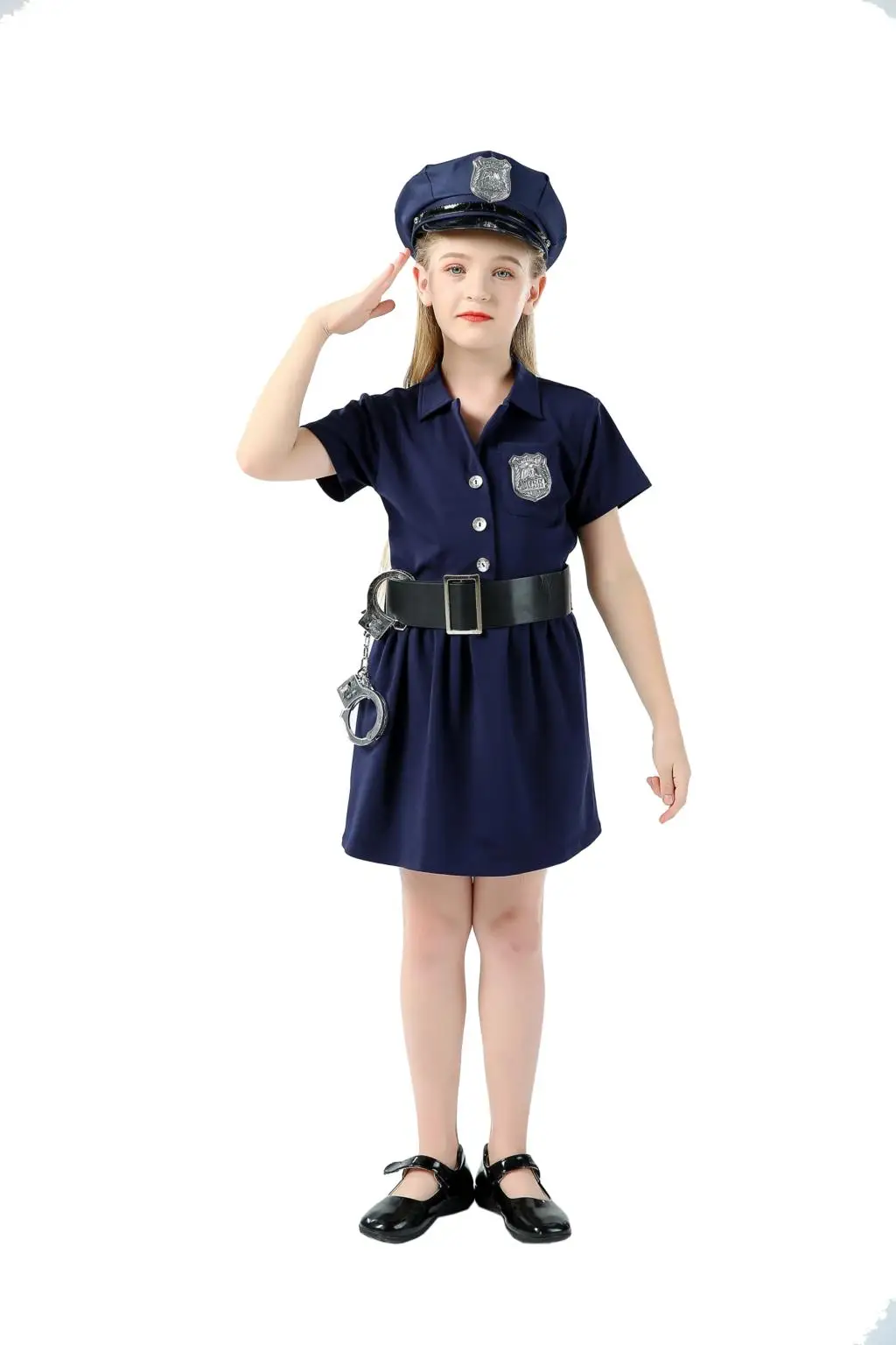 

Kids Cop Police Officer Costume Cosplay Carnival Party Fancy Dress