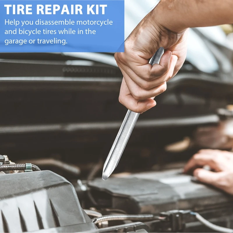 Tire Spoons Changing Lever Bar Set Repair Tool Kit Rim Lifter Changer For Motorcycle Bike Scooter Bicycle