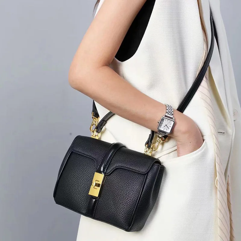 Маленькая однотонная Сумка Хобо из искусственной кожи высокого качества