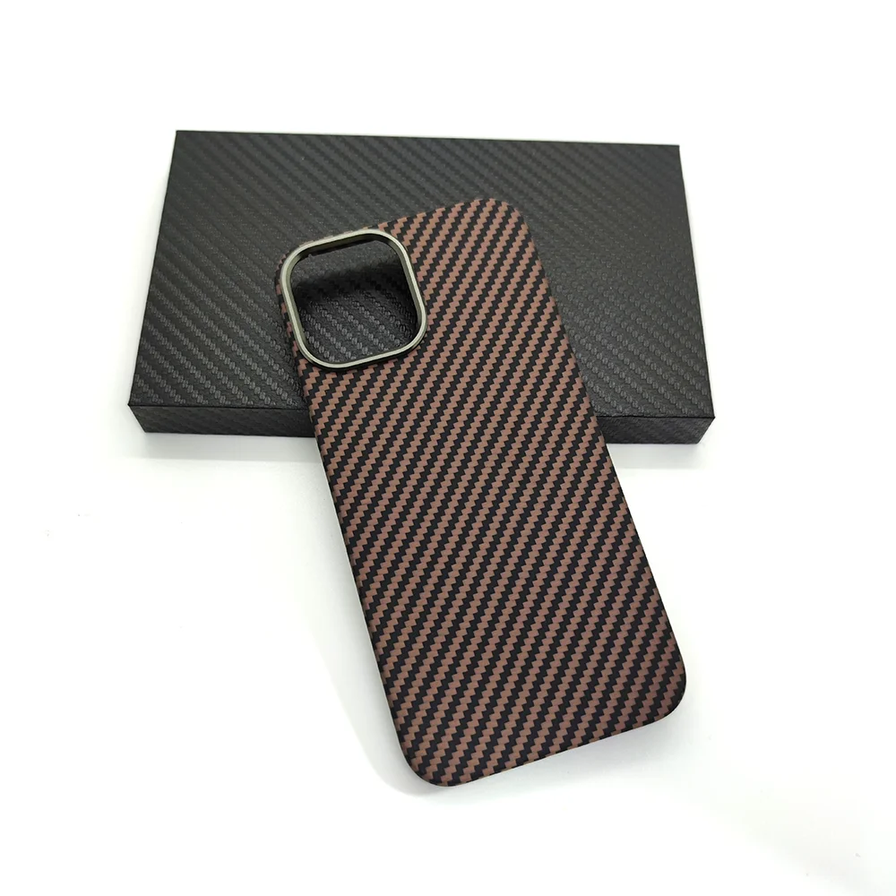 Kup Pokrowiec Z Włókna Węglowego Do IPhone 12 Pro 13 Pro Max Pokrowiec Ultra-cienki Niebieski Różowy Pokrowiec Z Włókna Aramidowego Do IPhone 13 Pro 12 Pro Max