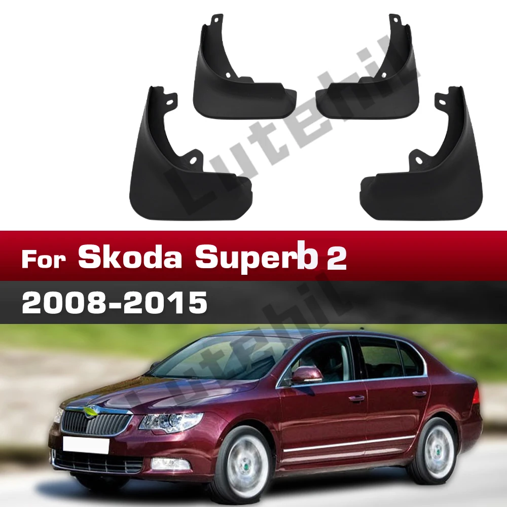 

Для Skoda Superb 2 2008-2015 2009 2010 2011 2012 2013 2014 брызговики на крыло брызговики брызговики автомобильные аксессуары