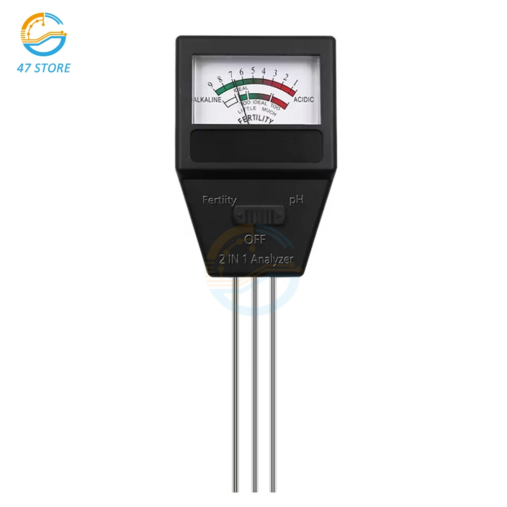 

ph метр для почвы пш метр фосфор Детектор фертильности почвы 2 в 1, анализатор азота, фосфора, калия, тестер PH почвы EC, тестер кислотности почвы для сада
