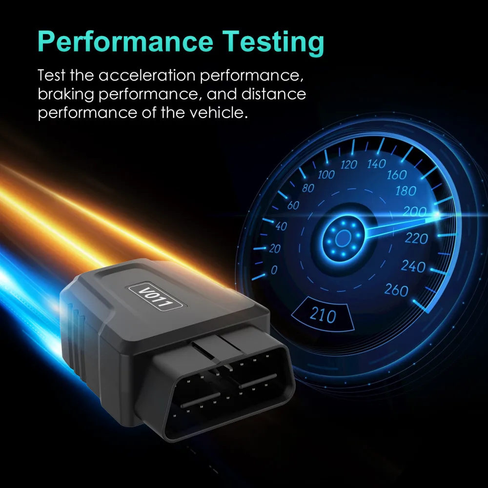 V011 OBDII Новый ELM327 Bluetooth 5.4 Быстрая диагностика 25K80 Чип OBD2 Сканер дефектов