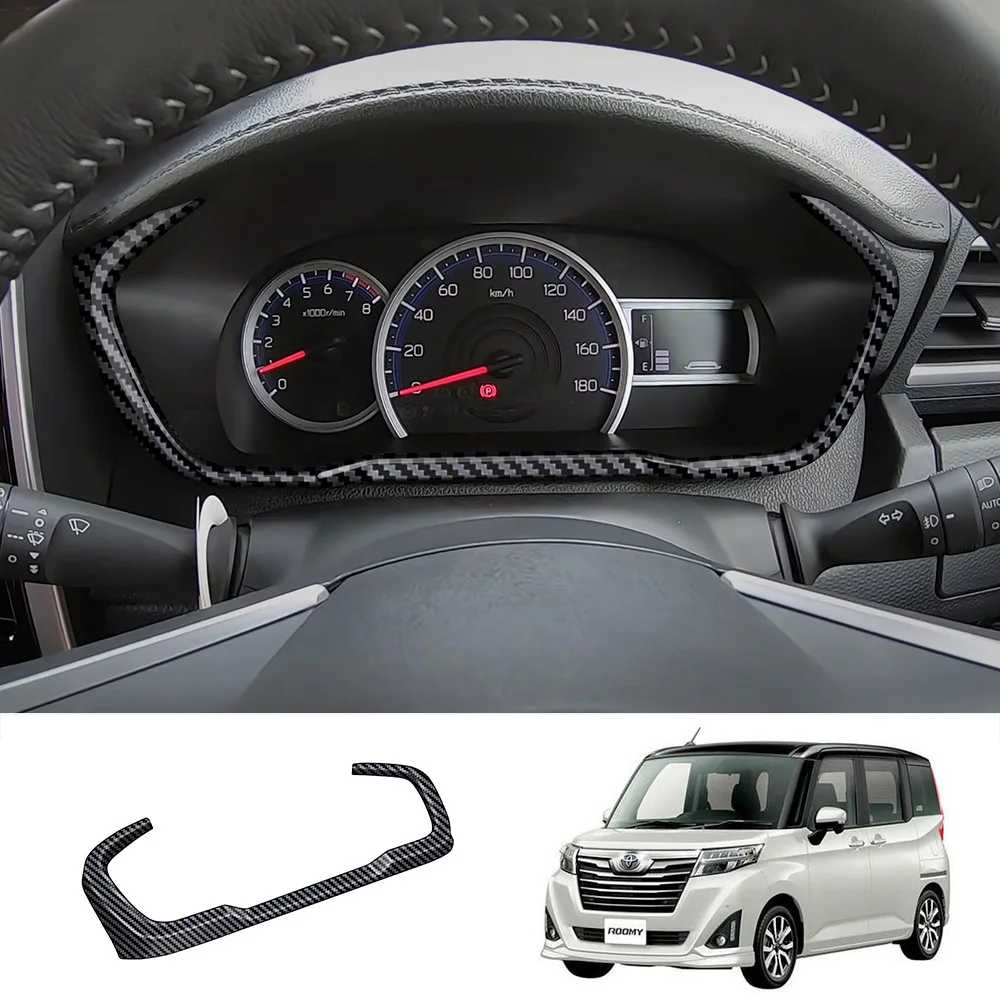 

Для TOYOTA ROOMY CUSTOM 2022 2023 2024 ABS углеродное волокно, панель переключателя окна, отделка приборной панели, отделка вентиляционного отверстия переменного тока