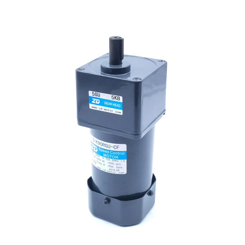 

90watts Single Phase 220vac 1ph Without Brake Ratio 15:1 With Speed Controller Ac Speed Micro Gear Meed Micro gear motors 5 sets