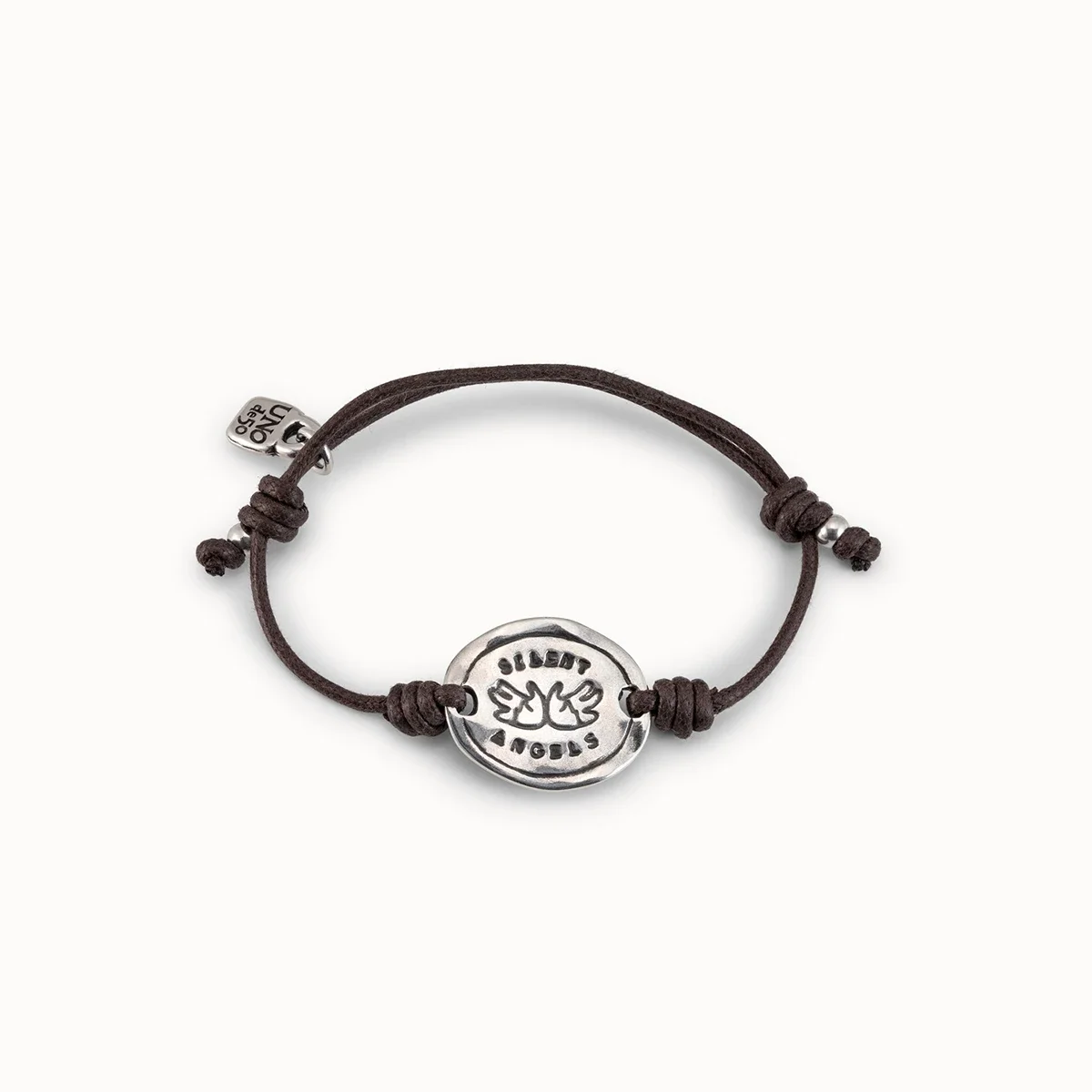 Роскошный испанский оригинальный браслет Unode50 позолоченный винтажный плетеный