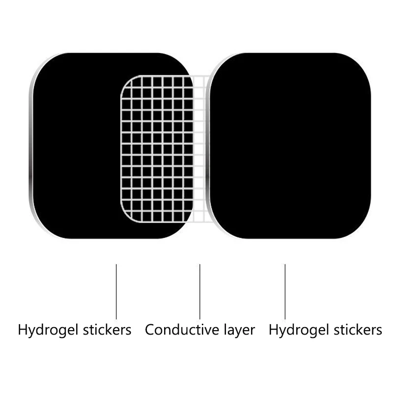 4 шт./комплект электроды для стимуляции мышц живота