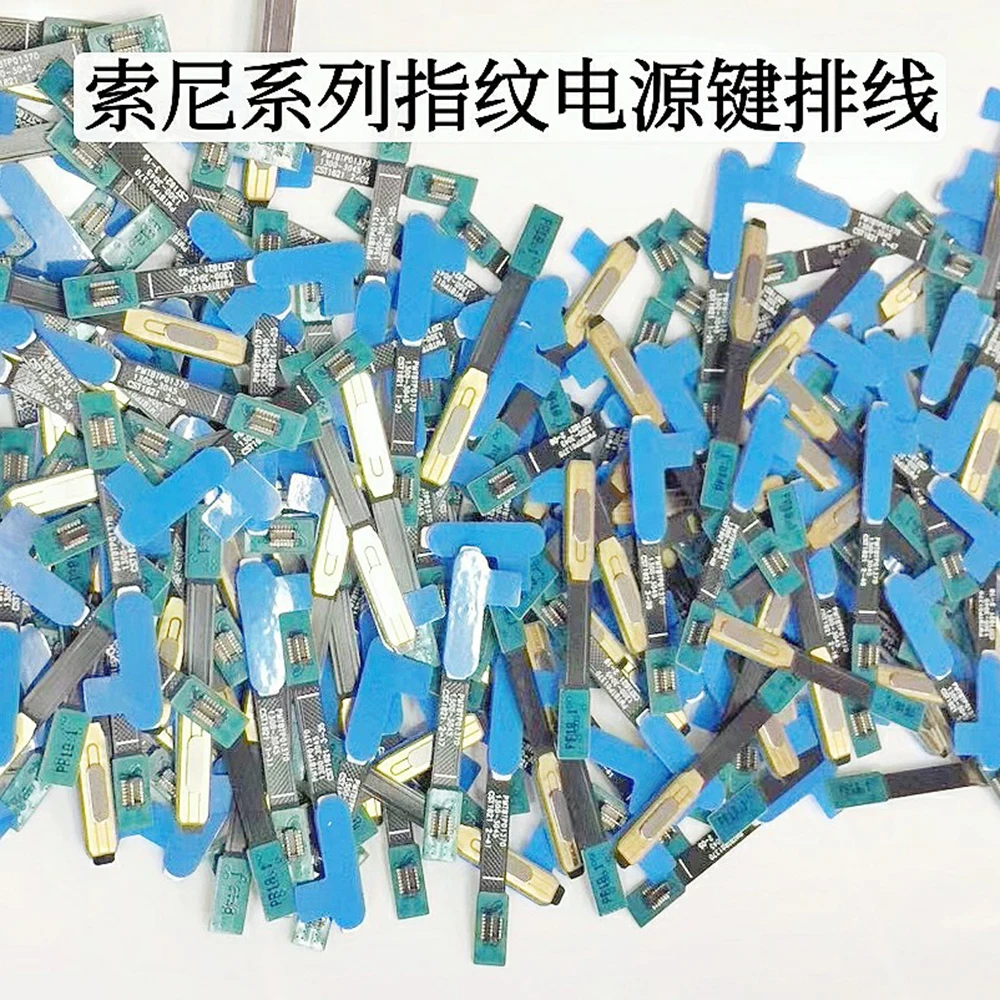 Home Button Fingerprint Sensor For Sony Xperia Z5 Compact E5803 E5823 Flex Cable Touch Repair Parts | Мобильные телефоны и