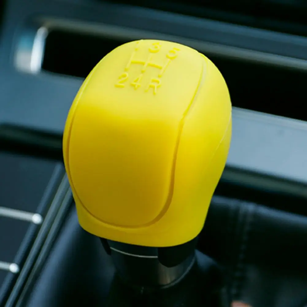 

Unique Easy to Clean Fine Workmanship Car Transmission Gear Lever Shift Knob Protector Gear Rod Cover Handbrake Trim Cover