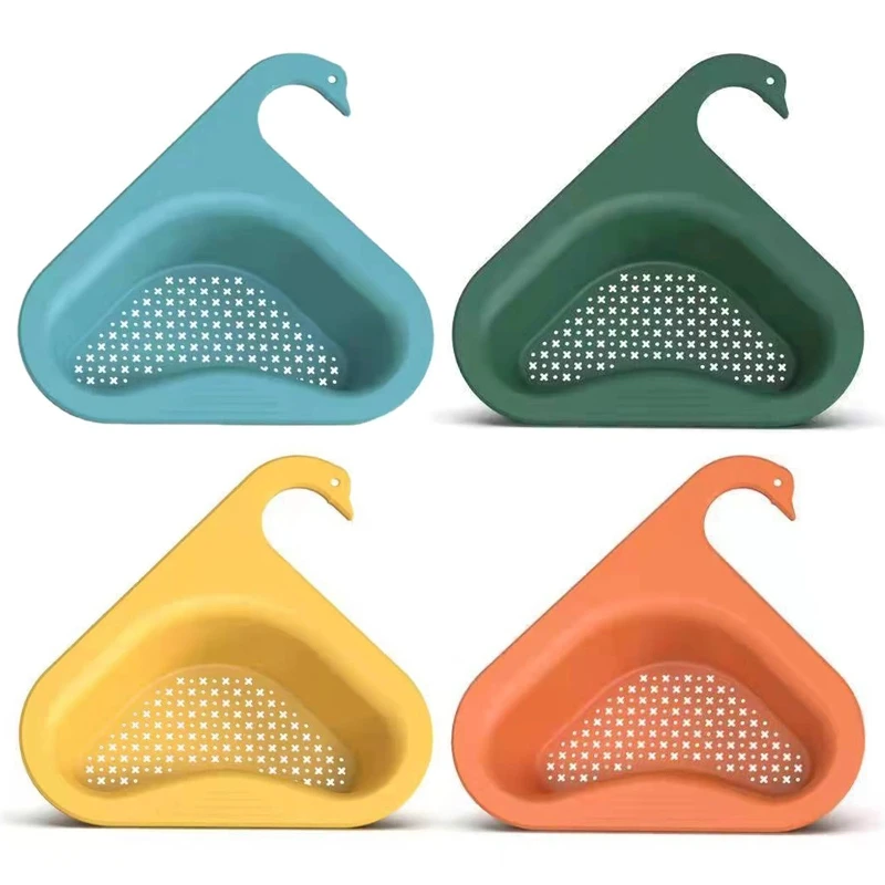 

Kitchen Sink Strainer Basket Fruit Vegetable Drainer Sponge Rack Drain Filter for Leftovers Soup Garbage Tool