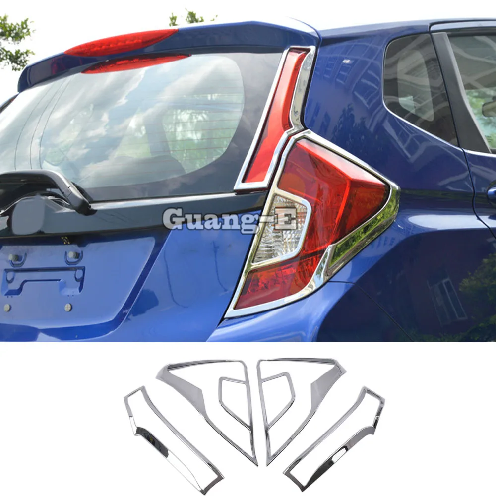 

4 шт., наклейки на задсветильник ры для Honda Fit Jazz 2017 2018 2019