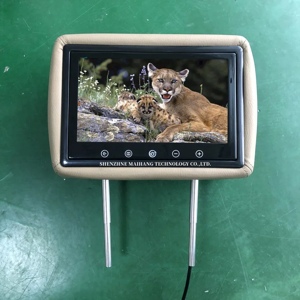 Android автомобильный подголовник монитор радиоплеер автомобильное видео AV IN