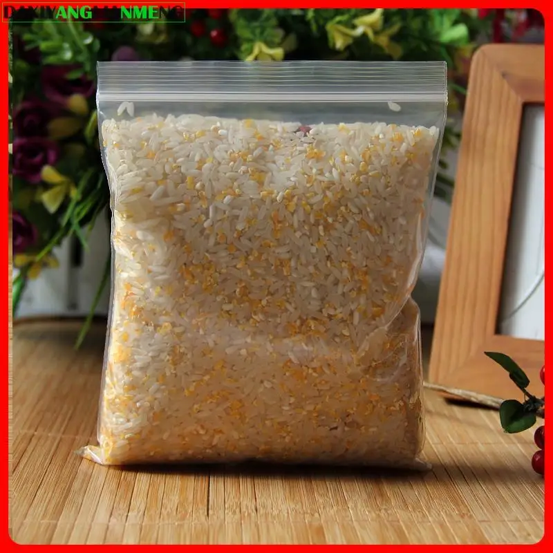 

100pcs/lot 14x16cm 0.2mm Thickness Zipper Plastic Transparent Bag , Zipper Plastic Bag , Clear Zipper Packaging Package Bags