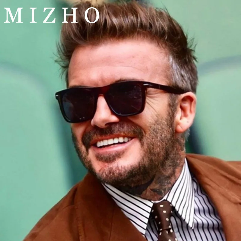 

MIZHO 2024 брендовые дизайнерские ретро солнцезащитные очки знаменитостей Мужские поляризационные UV400 высококачественные очки для вождения для женщин квадратные очки