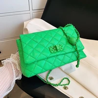 new chain women shoulder crossbody messenger bag 2022 vintage trendy brand design ladies bags high qulaity handbag purses