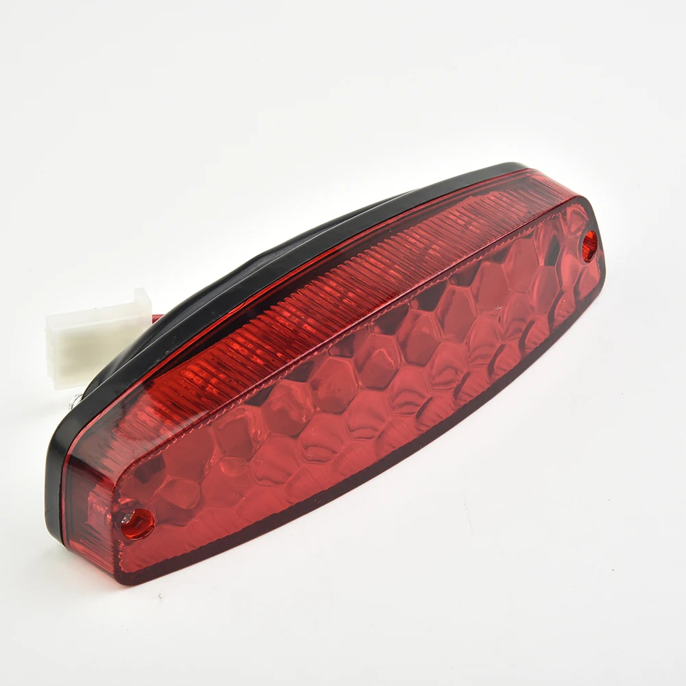 

Durable New Practical Useful Brake Light License Accessories Red Replacement Exterior For ATV Off-road Motorcycle