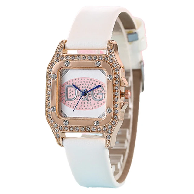 Luxury Rose Gold Starry Sky Dial Dress Watch For Women Simple Rhinestone Business Quartz Clock Wristwatch Leather Reloj Mujer