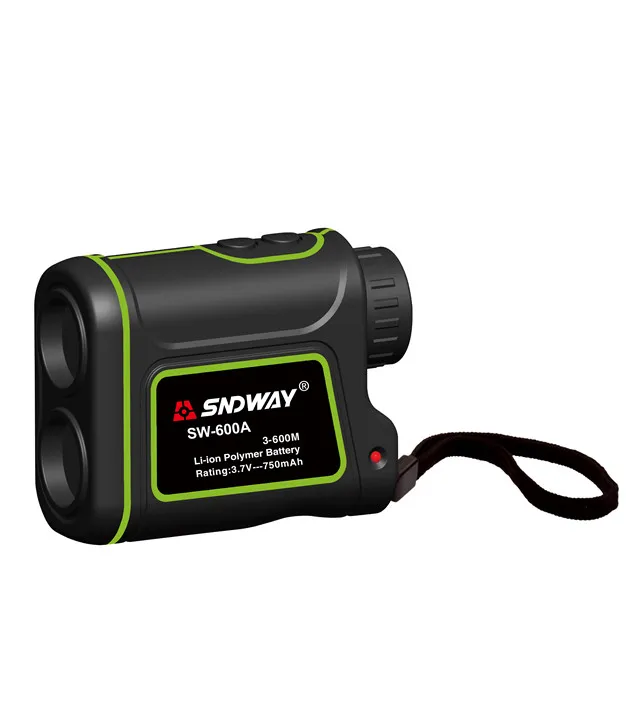 

New SNDWAY SW-600A Handheld Multifunction Mini Golf Distance Speed Angle Height Laser Rangefinder 600m Distance Measurement