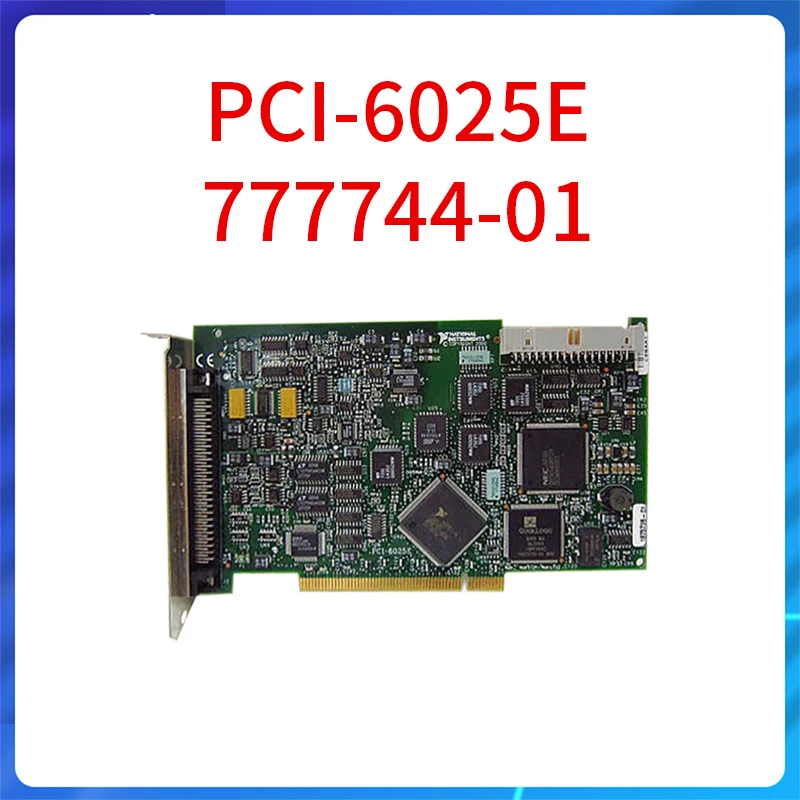 Original PCI-6025E 777744-01 Multifunction Data Card DAQ Card Analog Input for National Instruments Data Acquisition Card Board