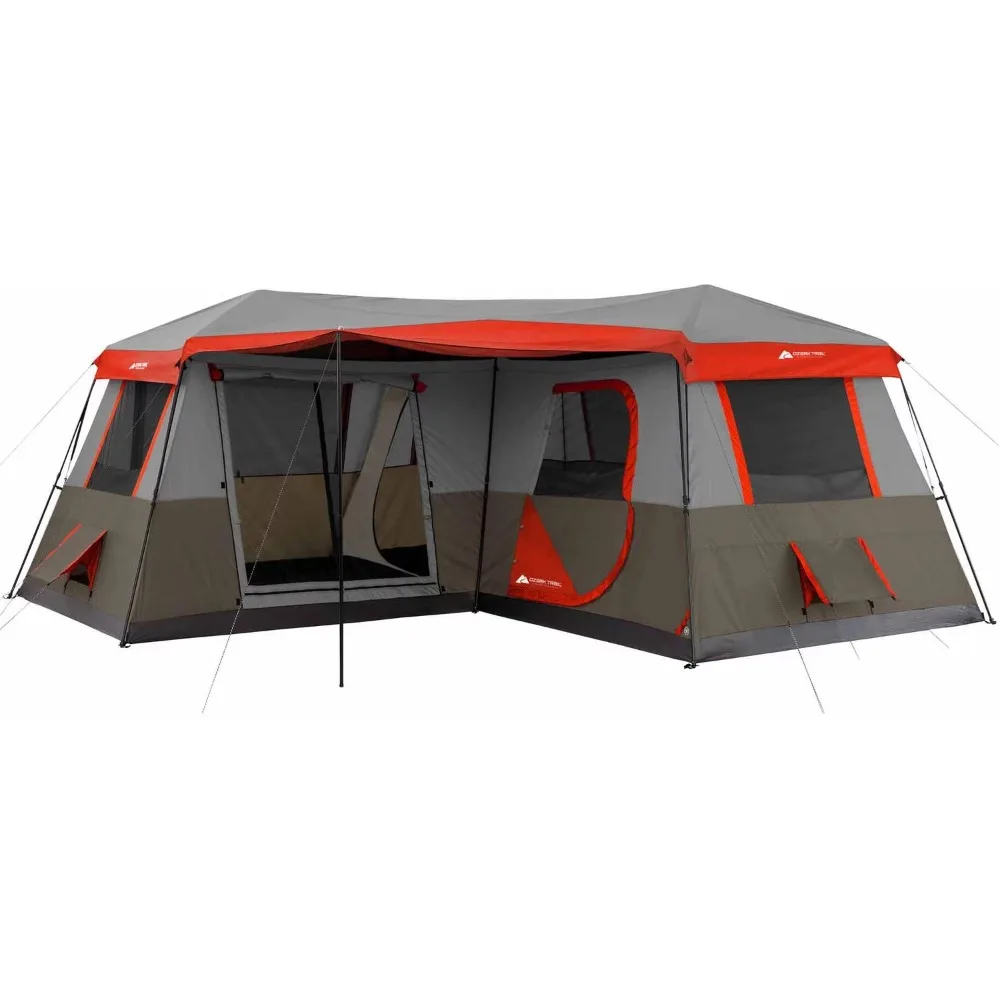 

Sleeps 12 Camping Tent 16' X 16' Instant Cabin Tent Tents for Camping With Free Shipping 55.2 Lbs Travel Outdoor Waterproof
