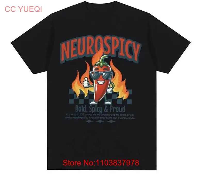 Смешная футболка с рисунком перец чили для аутизма ADHD Dyslexia