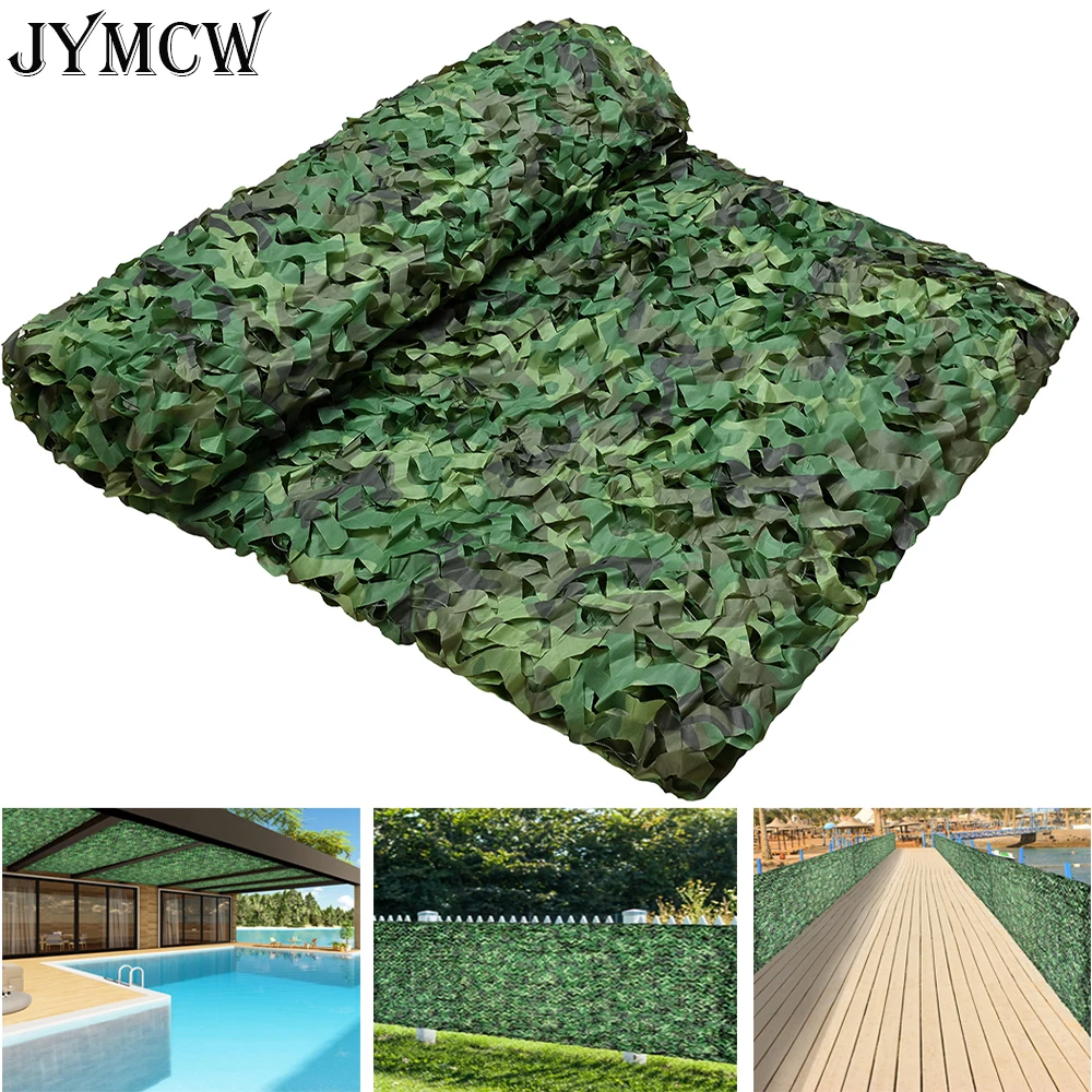 Camouflage Net, 210D Oxford Cloth Camo Net, Hunting Hidden Net, Party Decoration, Car Cover and Outdoor Camping Awning