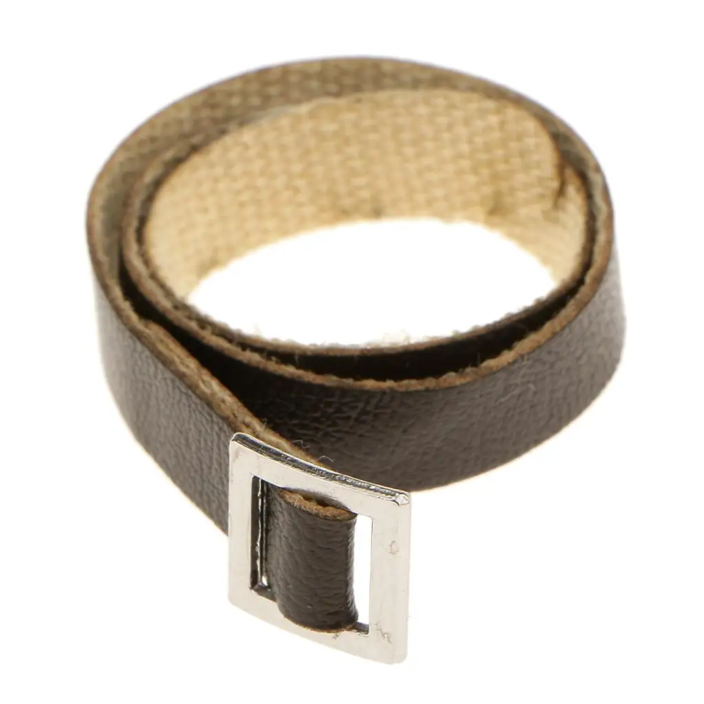 Мужские брюки из искусственной кожи в масштабе 1:6 поясной ремень для 12-дюймового