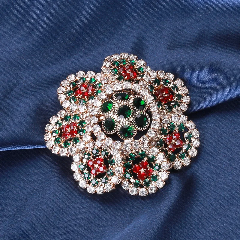 Винтажная брошь из искусственной кожи цвет в ассортименте