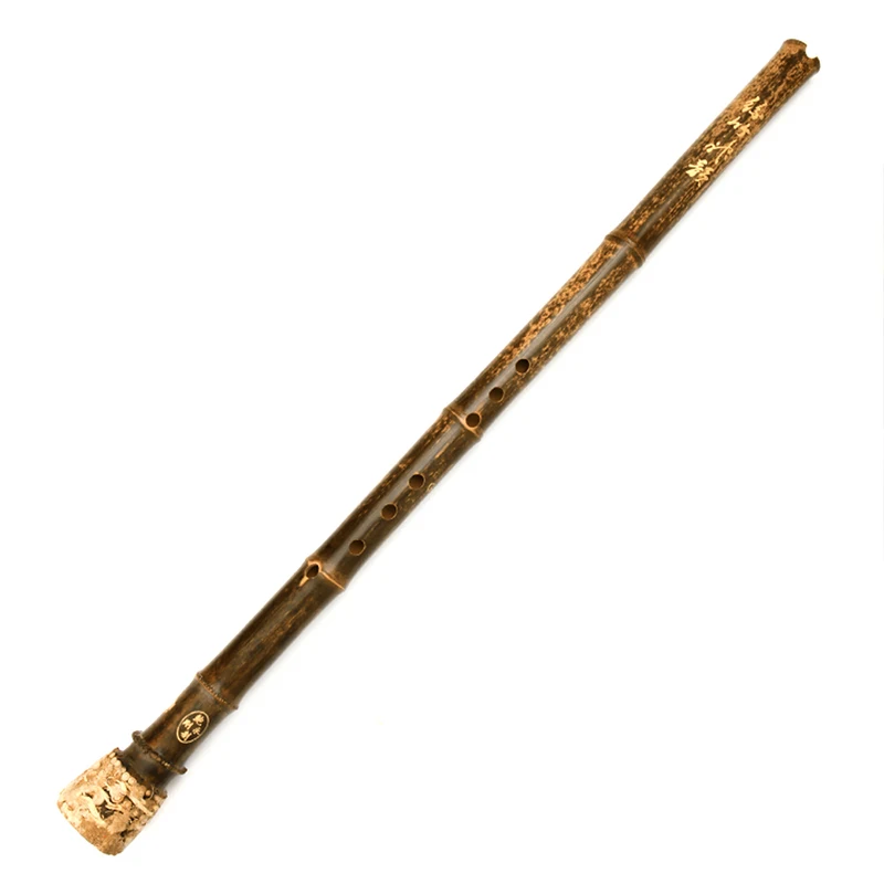 Key G Brown Vertical Bamboo Flute Traditional Chinese Musical Instruments Good Quality Handmade Woodwind Instrument Xiao