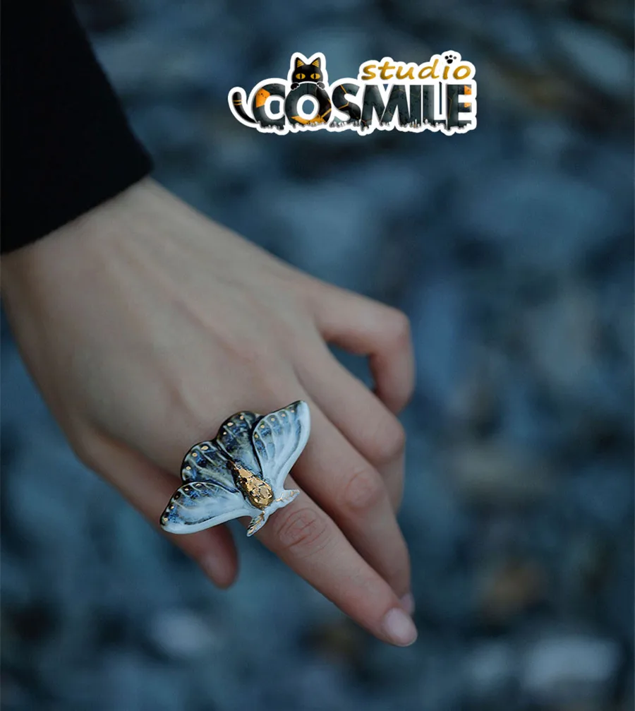 

Темный панк готический Невеста моль керамика крутая девушка уникальная Мода Специальный брикет Косплей Cos подарок Sa