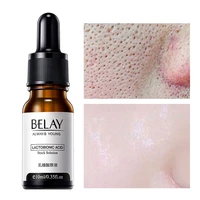 lactobionic acid solution instant pores perfection serum minimize pore cleaning oil control moisturizing face serum anti wrinkle