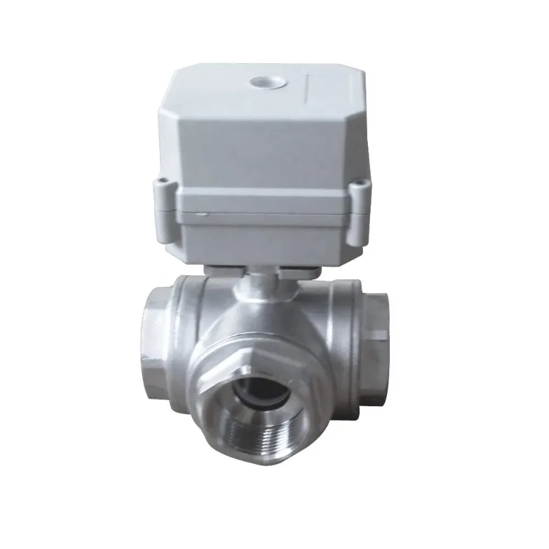 2023 высокое качество низкая цена трехходовой водяной клапан из нержавеющей стали
