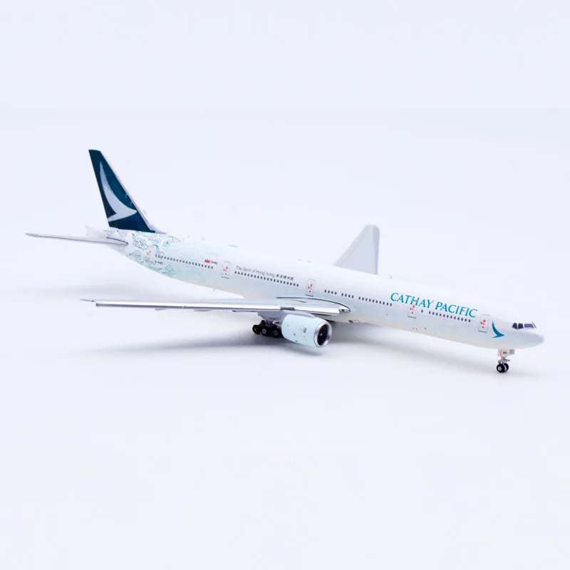 XX4129A Коллекционный самолет из сплава в подарок JC Wings 1:400 Cathay Pacific Boeing B777-300 литая под
