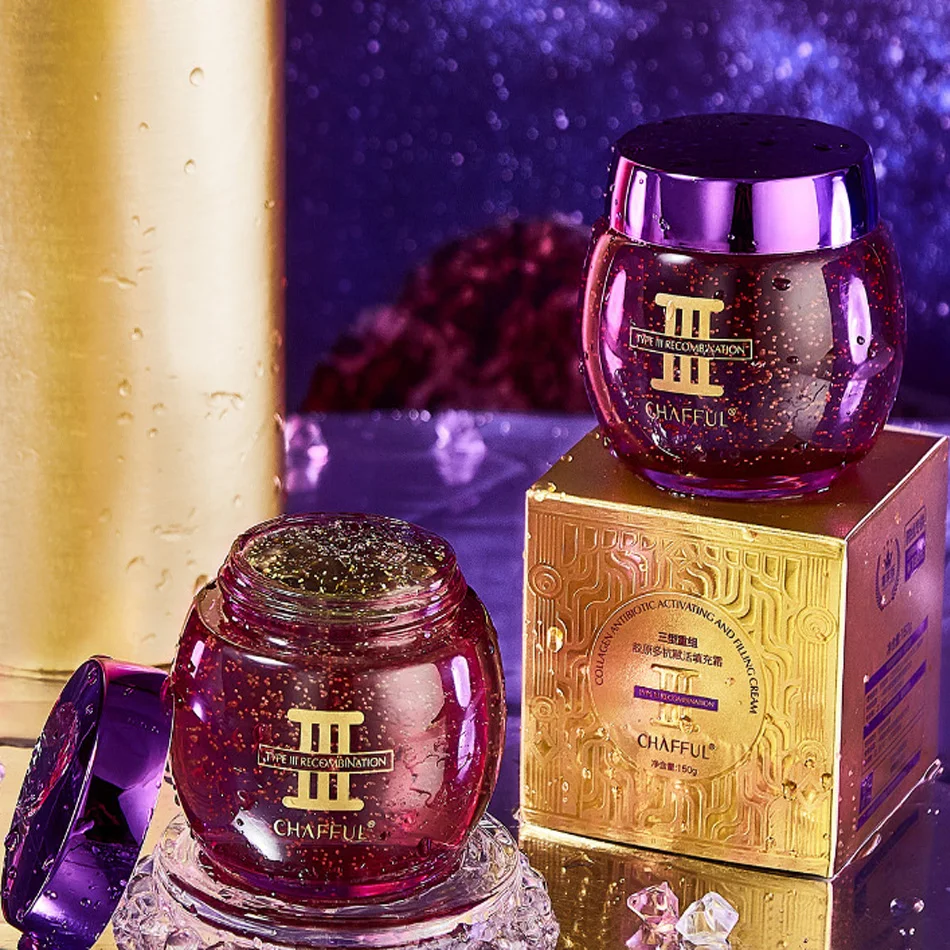 Фото Увлажняющий антивозрастной крем для лица, с коллагеном №2