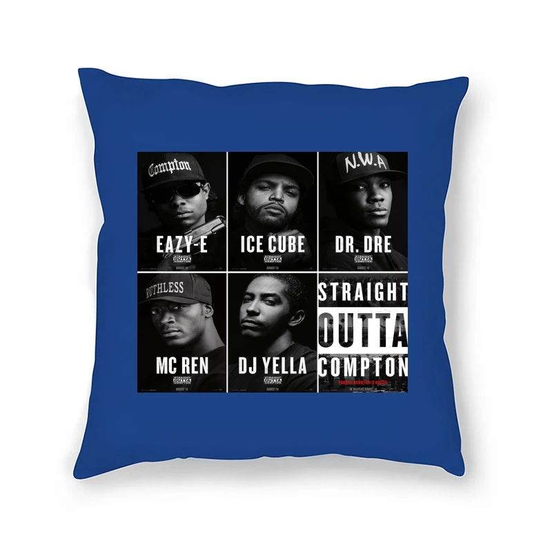

Details about New Cool N.W.A. Hip Hop Rap NWA Dr 's Black Pillow Case Size S-3XL