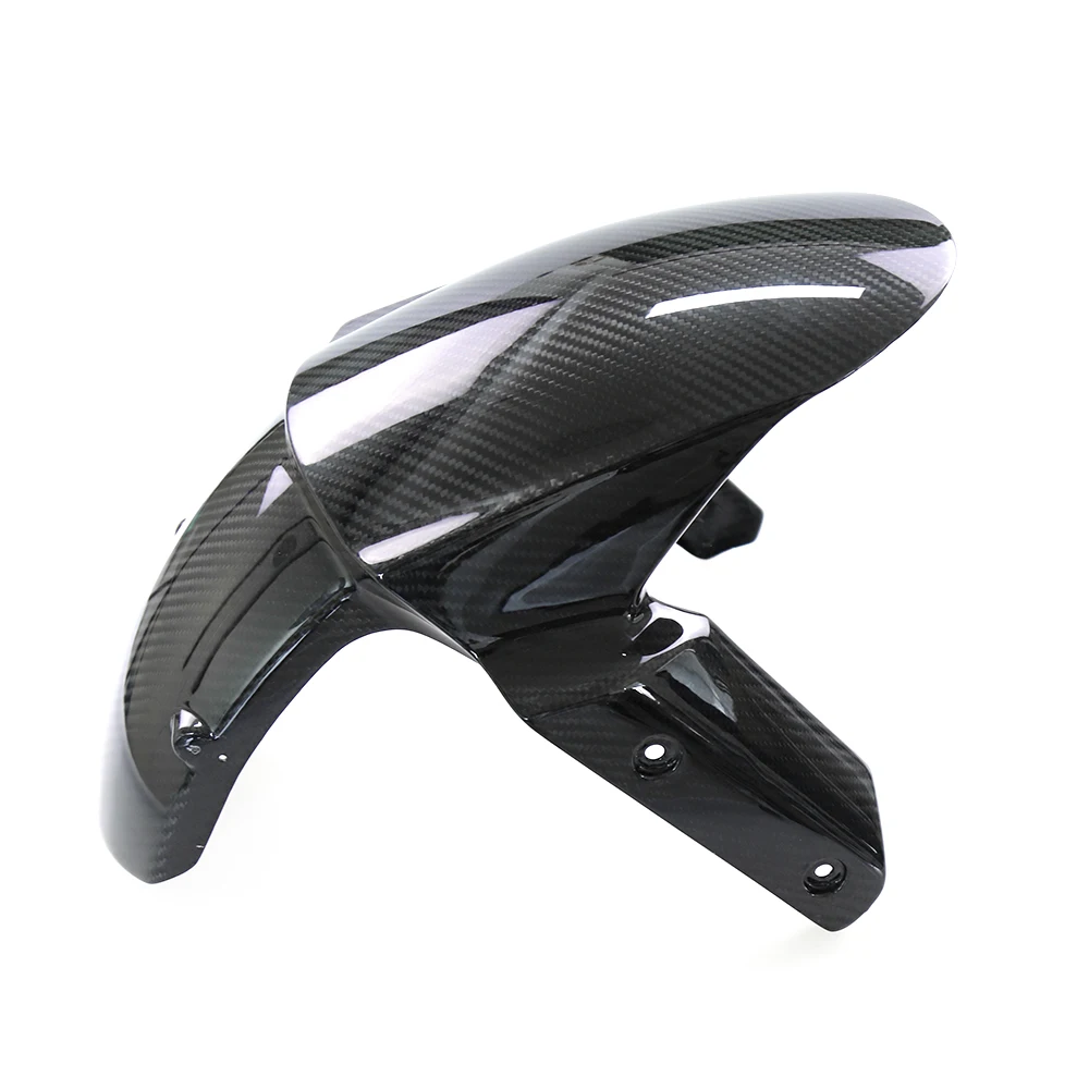 

100% полностью сухое углеродное волокно, переднее крыло мотоцикла, брызговик, модифицированные Обтекатели для Kawasaki Z800 Z1000 2014 2015 2016 2017