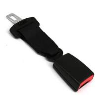 car seat belt extender safety seatbelt 21 22mm long lasting black seatbelt extender car auto d type with safety buckle