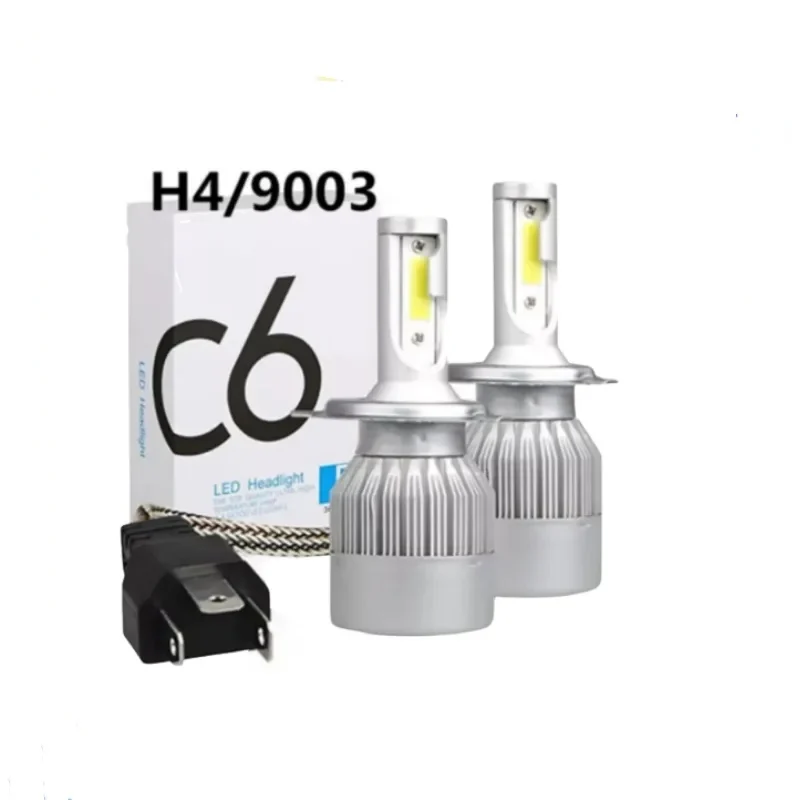 

2x H7 LED H11 H4 Hi/Lo H1 H3 H8 HB1 HB3 HB4 HB5 HIR2 H13 H27 9005 9006 Car Headlight Bulbs 6000K COB C6 car lights