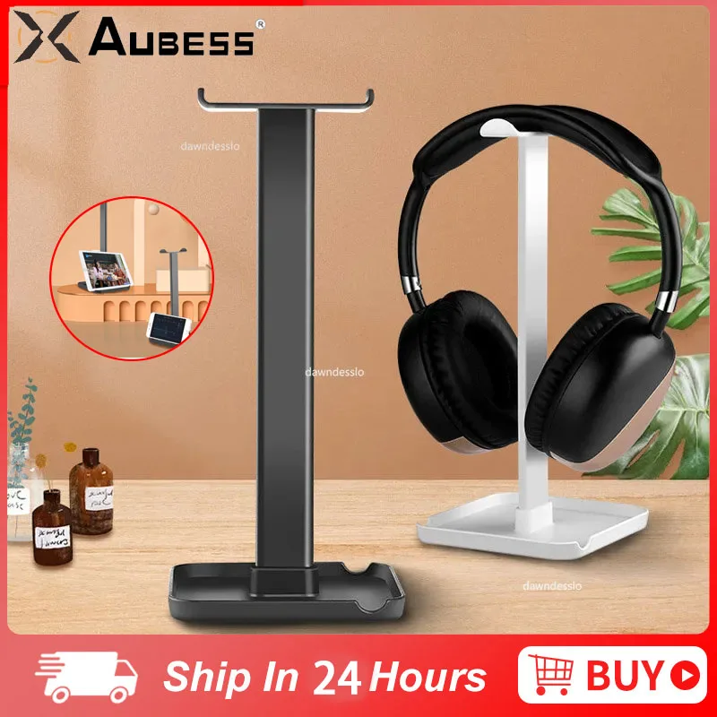 

New Detachable Earphones Display Hangers Portable Headphone Stand Phone Non-slip Bracket Accessories For Gaming Headsets Desktop