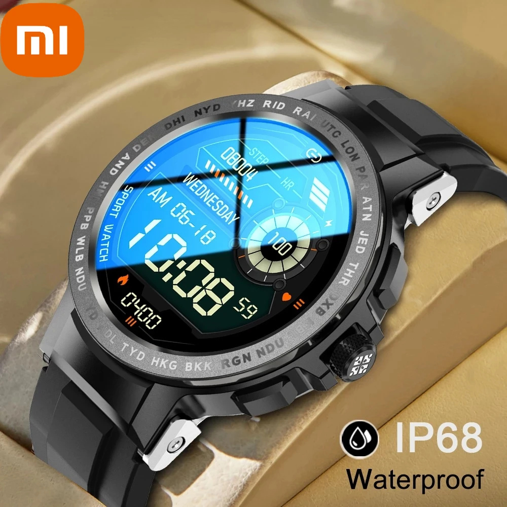

xiaomi Bluetooth 5.0 Smart Watch Men Women IP68 Waterproof 24 Exercise Modes E-19 Custom Face Smartwatch Heart Rate Monitoring