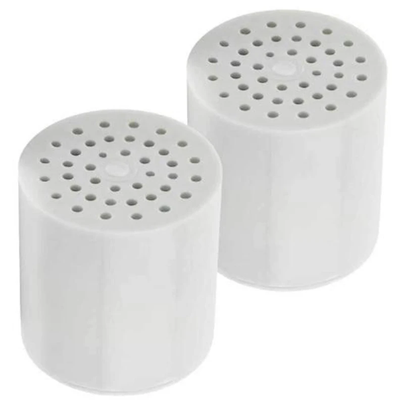 

2 Pcs 15 Stage Alkaline Shower Water Filter Cartridge Replacement For Shower Water Filter Purifier Bathroom Accessories