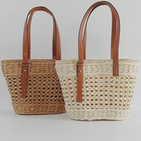 2022 womens straw brand bags hollow style handbags designer handbags shopping beach portable bags