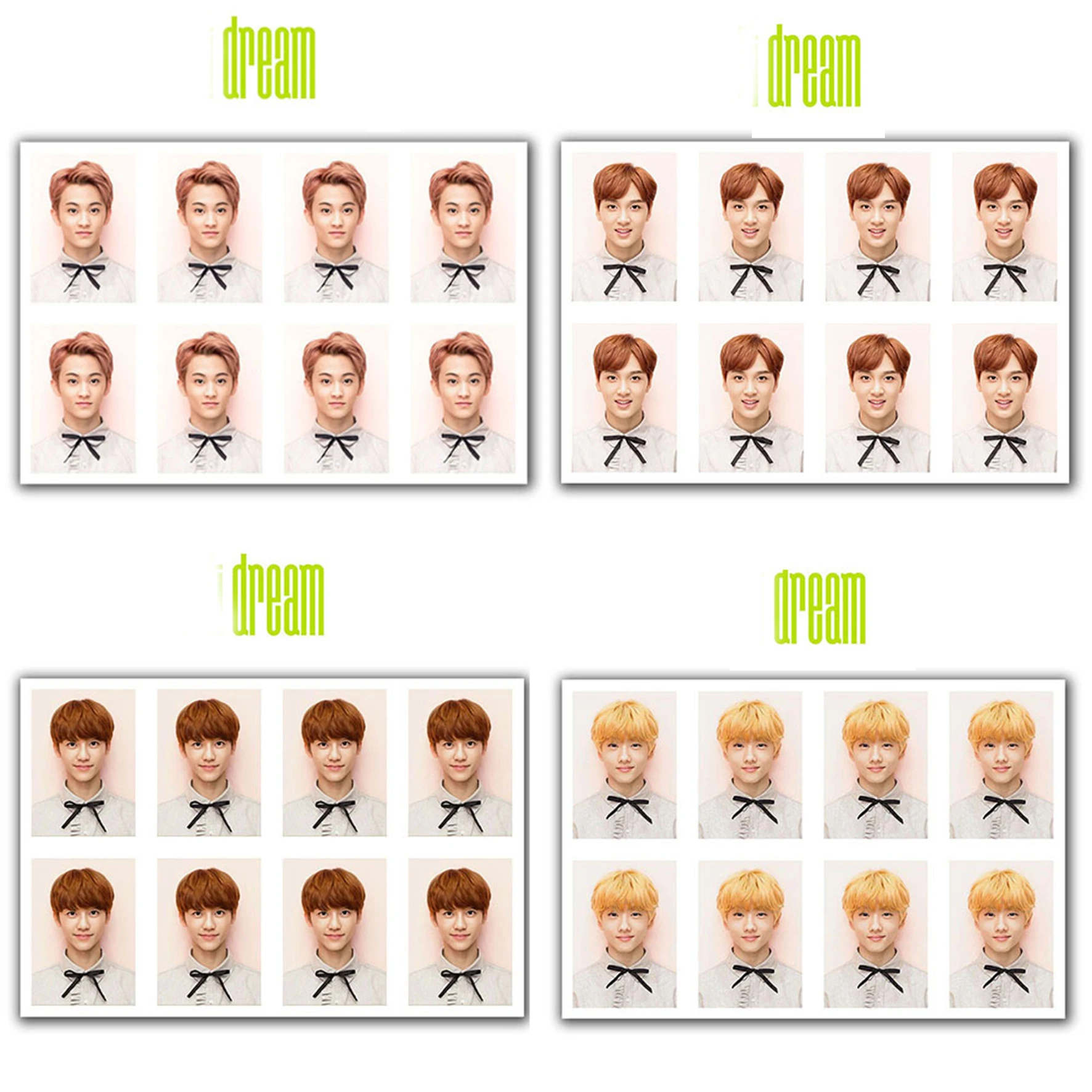 

KPOP DREAM Chewing Gum Album One-Inch ID Photo Identity Card Wallet Photocards MARK JAEMIN JENO JISUNG RENJUN Fans Souvenir 41e