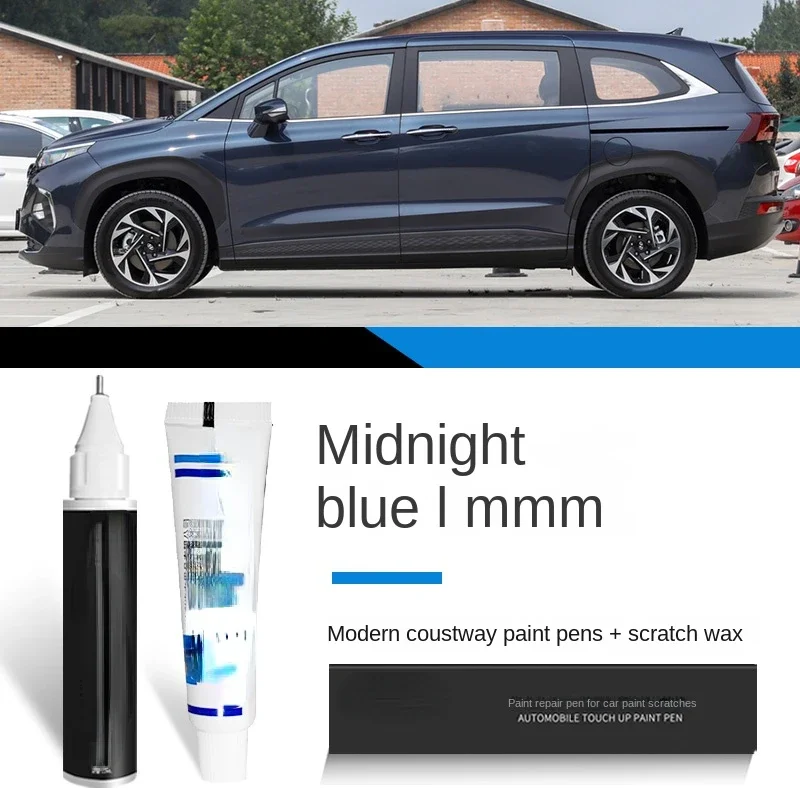 

Ручка для краски подходит для Hyundai CUSTO, аксессуары для модификации CUSTO, автомобильные принадлежности, фиксатор краски, белая ручка для ретуши 2 в 1