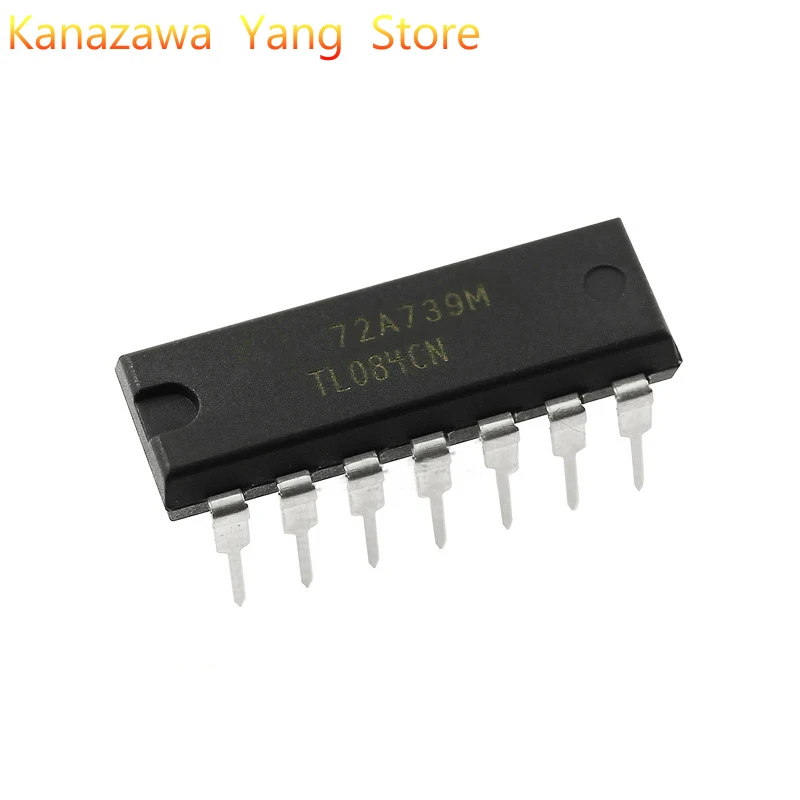 10 шт. TL084CN DIP-14 TL084 DIP 084CN DIP новый и оригинальный IC