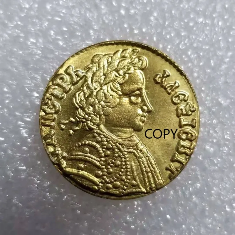 

Russia Gold-plated Brass Commemorative Collectible Coin Gift Lucky Challenge Coin COPY COIN