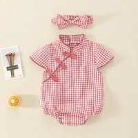 baby clothes summer clothes thin bag fart clothes baby girl jumpsuit princess romper summer romper